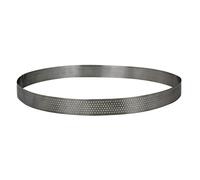 Artime - ARD'TIME - Cercle Micro Perforé Petit Modèle, Cercle à Tarte, Anneau à Tarte et Pâtisserie, Cercle pour Gâteaux et Entremets de Diamètre 24cm en Acier Inoxydable