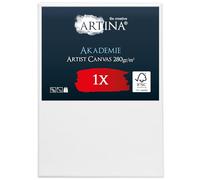 Artina canvas toile peinture châssis entoilés en bois FSC® à peindre | 50x70cm blanche 100% coton tableau en stable à Toiles artiste support acrylique Akademie