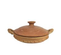 Artisanat Vulcano Tajine Marocain Casserole Marocaine Berbera en terre cuite naturelle