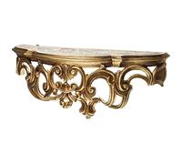 Artissimo Baroque Console Murale en Miroir - Étagère Avec Ornements Antiques Cp72, 50 x 20 x 24 cm, Doré