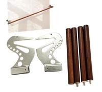 Artist Hand Support Bridge - 2pcs Portable Metal Stand | Stabilisateur Main Artiste pour Travail Maison Intérieur Extérieur Chevalet Salle de tail de Dessin
