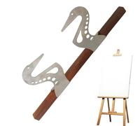Artist Hand Support Bridge Metal Wrist Rest Stand | Adjustable Easel Hand Rest Support Bar, Self-Locking Gravitys Artist Wrist Stand With Adjustable Height & Angle For Drawing, Sketching,Artwork