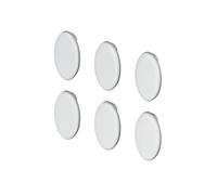 Artiviana Jeu de tampons amortisseurs de rechange d’abattant WC, T0509WH,