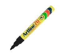 artline 70 Permanent Marker Xylène Libre Tip Bullet 1.5mm Black Line Ref A701 [Paquet 12]
