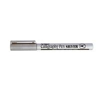 ARTLINE Lot de 3 Marqueurs "Calligraphy Pen" "993 XF" Permanent Pnte biseautée 2,5 mm Argent