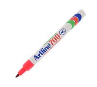 ARTLINE Lot de 6 Marqueurs "700" permanent indélébile pointe conique 0,7 mm rouge