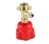 ARTOCT Ouvre-bouteille de Réfrigérant avec Valve 1/4 SAE (R134) | Construction en laiton, connexion stable, compatible R134/R22, étanche à l\'air et résistant à la pression