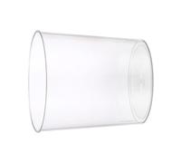 ARTOCT Poubelle en Plastique, Poubelle Transparente de Grande capacité (S) | Utilisation polyvalente pour chambre à coucher, bureau, design simple, matière plastique de qualité