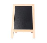 ARTOCT Tableau à chevalet double face avec support pliable | Matériau en bois durable, fonction magnétique, écran polyvalent, adapté aux restaurants.