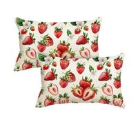 Artoid Mode Lot de 2 housses de coussin décoratives saisonnières pour canapé, salon, 30 x 50 cm