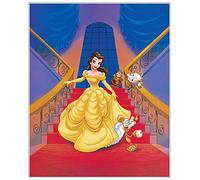 Artopweb TW21468 Disney - Belle - Getting To Know You Panneaux Décoratifs, Multicolore, 40x50 Cm
