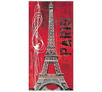 Artopweb TW21485 Panneau Décoratifs Taylor - Paris Vibe, Impression sur Bois, Multicolore, 50x1.8x100 cm