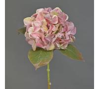 artplants.de Fleur, Artificiel Rose, 45cm | en Tissu Hortensia AMARILDO - Hortensia Artificiel