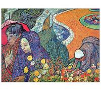 ArtPlaza Van Gogh Vincent - Promenade in Arles Panneau Décoratif, Bois, Multicolore, 120 x 1.8 x 90 cmAS90819
