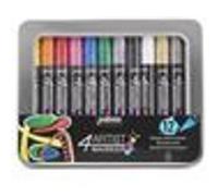 Arts Graphiques Pebeo Boite Metal 4artist Marker 12 Marqueurs 4mm Boite Metal 12 Marqueurs 4mm BOITE METAL 12 MARQUEURS 4MM G