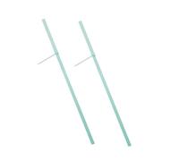 ARTSEWPLY 2 Pièces Toise Murale Garçon Fille Bleu Règle de Mesure Hauteur pour Mur Plastique Sécurisé Précise et Polyvalente pour Garçon Fille et Adultes Règle Croissance Facile à Suspendre
