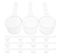 ARTSEWPLY 20 Pièces Cuillère Doseuse Plastique Réutilisable 20 Ml avec Graduation, Cuillère Multifonction pour Masques Faciaux Liquides et Poudres, Outil de Mesure Précis pour