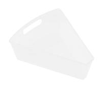 ARTSEWPLY Boîte de Rangement Solide et Moderne en Pet D'éventail Paniers de Décoration Plateau de Collations pour Légumes et Accessoires la Cuisine pour Chambre ou Bureau