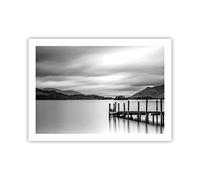 ARTTOR Deco Affiches Murales 70x50cm Affiche Decoration Murale Noir Et Blanc Paysage Lac Cuisine Wall Art Design Moderne Poster sans Cadre Tableau Decoration Salon Chambre Decor P2XAA70x50-4321