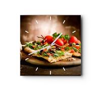 ARTTOR Horloge Décorative Moderne Carrée 40x40 cm Cuisine - 2540