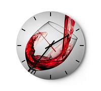 ARTTOR Horloge Murale Design Ronde 30x30 cm Cuisine - 2258