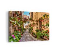 ARTTOR Impression sur Toile Moderne 100x70 cm Architecture Botanique - 3183
