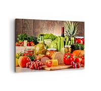 ARTTOR Impression sur Toile Moderne 100x70 cm Cuisine - 3182