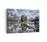 ARTTOR Impression sur Toile Moderne 100x70 cm Paysages Nature - 4133