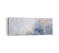 ARTTOR Impression sur Toile Moderne 140x50 cm Abstrait Pastel - 4904