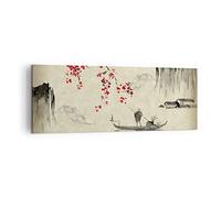 ARTTOR Impression sur Toile Moderne 140x50 cm Paysages Personnes - 5020