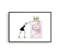 ARTTOR Poster Cadre Noir 100x70 cm Affiche Personnes Mode - 4128 - P2B