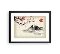 ARTTOR Poster Cadre Noir 40x30 cm Affiche Paysages Nature - 4513 - P2B