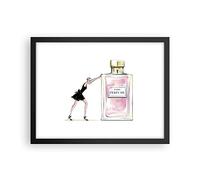 ARTTOR Poster Cadre Noir 40x30 cm Affiche Personnes Mode - 4128 - P2B
