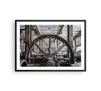 ARTTOR Poster Cadre Noir 70x50 cm Affiche Autres Vintage - 4304 - P2B