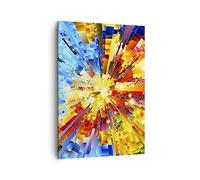 ARTTOR Tableau sur Toile Décoratif 50x70 cm Abstrait - 3982