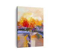 ARTTOR Tableau sur Toile Décoratif 50x70 cm Abstrait - 4097