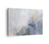 ARTTOR Tableau sur Toile Décoratif 70x50 cm Abstrait Pastel - 4904