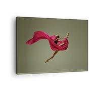 ARTTOR Tableau sur Toile Décoratif 70x50 cm Personnes Mode - 5037 | Danseur Ballet Artiste Impression sur Toile Décoration Murale Art Mural Toile Imprimée Salon Chambre Cuisine ARTTOR