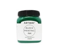 Artway Encre d'impression en Bloc de Première Qualité - 250ml - Vert - Idéal pour l'impression en Relief, en Bloc et en Lino