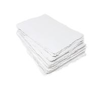 Artway Indigo Lot de 35 feuilles de papier chiffon en coton A4 100% coton fait main 250 g/m² Texture lisse A4