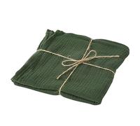 Arty Fetes Factory - 4 Serviettes Gaze DE Coton 40CM Vert Anglais