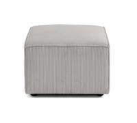 Lisa design pouf rond Arty - Gris clair
