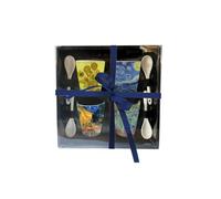 Arty Van Gogh Lot de 4 Tasses