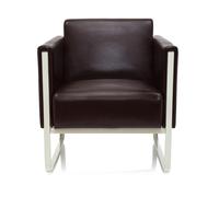ARUBA 1 places - Fauteuil rembourré Marron