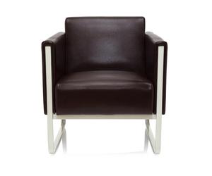 ARUBA 1 places - Fauteuil rembourré Marron