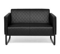 ARUBA BLACK | 2 places - Canapé lounge Noir