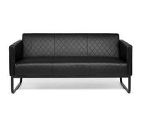 ARUBA BLACK | 3 places - Canapé lounge Noir