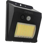 Arum Applique Solaire RANA 2 teintes. avec détecteur de mouvement et détecteur crépusculaire. 3 modes d'éclairage. lampe solaire pour extérieur IP 54(Applique solaire RANA. 1)