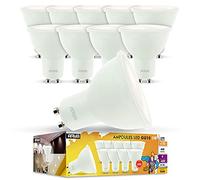 Arum Lot d'Ampoules SPOTS LED GU10 PAR16 (Blanc Chaud, x10 GU10 5W)