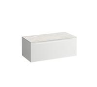 Arun meuble 1000 1t sans découpe plan botticino crema multicolour - LAUFEN H4171101519991